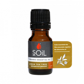 Ulei Esential Lemon-scented Tea Tree 100% Organic, ECOCERT, 10ml, SOiL