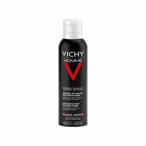 Spuma pentru barbierit anti-iritatii, Vichy Homme, 200 ml, Vichy
