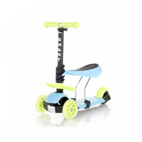Trotineta pentru copii, Smart, Blue & Green, Lorelli