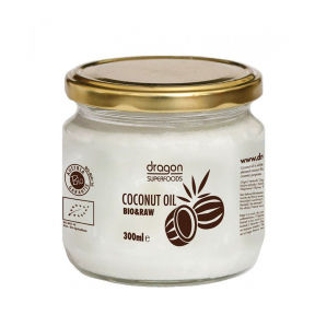 Ulei de cocos extravirgin raw ECO, 300ml, Dragon Superfoods