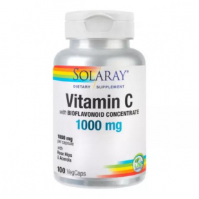 Vitamin C 1000mg, 100cps, Solaray
