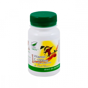 Vitamina C - 1000mg Portocala Cu Maces & Acerola, 60 capsule, Pro Natura