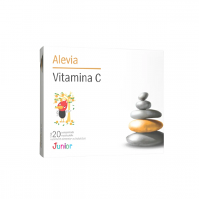 Vitamina C Junior, 100mg, 20 capsule mastecabile, Alevia