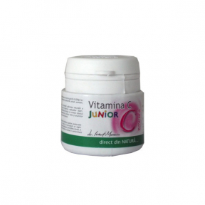Vitamina C Junior Zmeura, 20 capsule, Pro Natura