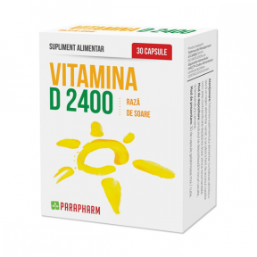 Vitamina D 2400, 30 capsule, Parapharm