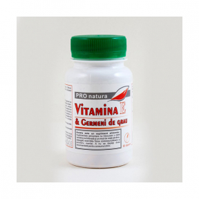 Vitamina E &Germeni De Grau 90 Cps, Pro Natura