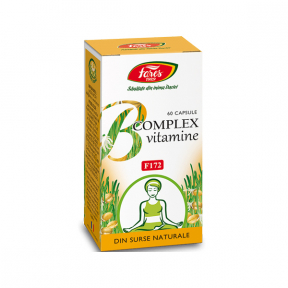 Vitamine naturale B Complex, 60 capsule, Fares