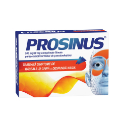 Prosinus 500mg/30mg, 20 comprimate filmate, Fiterman Pharma