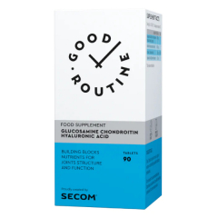 Good Routine - Glucosamine Chondroitin Hyaluronic Acid, 90cps, Secom