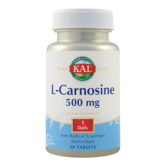 L-Carnosine 500mg, 30cps, KAL
