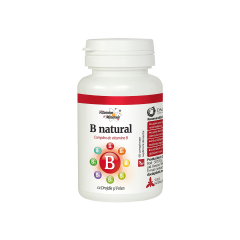 Vitamina B natural, 60 drajeuri, Dacia Plant