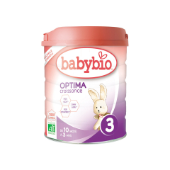 Formul de lapte Optima 3 Croissance, 800g, Babybio
