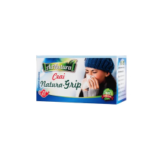Ceai Natura Grip, pentru raceala si gripa, 20 plicuri, Adnatura
