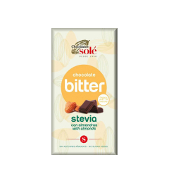Ciocolata cu 72% cacao si alune, fara zahar, 100g, Chocolates Sole