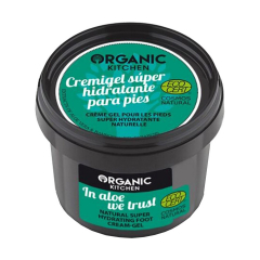 Crema-gel super hidratanta pentru picioare In Aloe We Trust, Organic Kitchen
