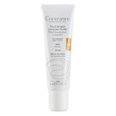 Fond de ten fluid Avene Couvrance 04 Honey SPF 20, 30 ml