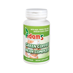 Green Coffee Bean Extract, 30 capsule,  Adams Vision