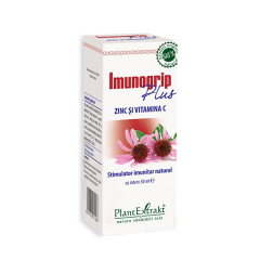 Imunogrip plus zinc si vitamina C, 50ml, Plamtmed