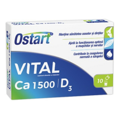 Ostart Vital Ca1500+D3, 10 plicuri, Fiterman