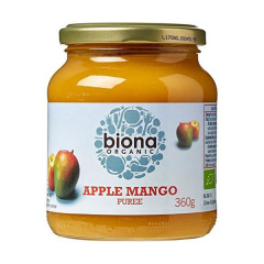 Piure de mere si mango, BIO, 360g, Biona Organic