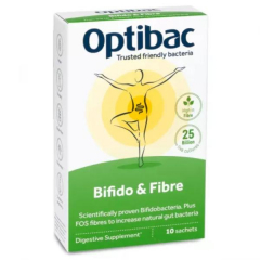OPTIBAC PROBIOTIC BIFIDOBACTERII+FIBRE CTX10 PL