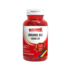 Supliment alimentar Imuno D3, 4000 UI, 60 capsule, AdNatura
