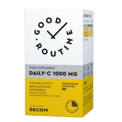 Good Routine - Daily C 1000mg, 30cps, Secom
