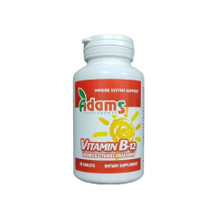 Vitamina B12, 500mcg, 30 tablete, Adams Vision