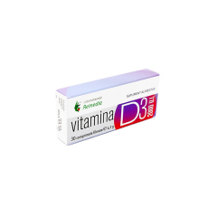 Vitamina D3 2000UI, 30 comprimate, Laboratoarele Remedia