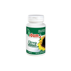 Zinc, 50 mg, 60 tablete filmate, Adams Vision